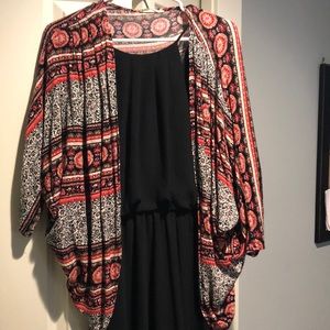 Multi-colored Kimono